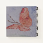 Carnet de spirale fée papillon (Dos)