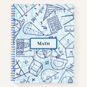 Carnet de spirale mathématique (Devant)