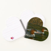 Carnet de spirale Merganser (Intérieur)