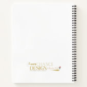 Carnet de spirale multimédia mixte d'inspiration v (Dos)