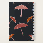 Carnet de spirale parapluie | carnet d'automne mig (Verso)