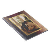 Carnet de spirale photo métallique personnalisée (Côté Droit)