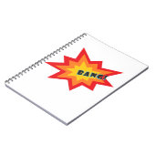 Carnet de style bande dessinée (Côté gauche)