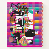 Carnet de style Mah Jongg Memphis (Dos)