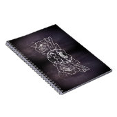 Carnet de style tatouage Goth Punk Rose (Côté Droit)
