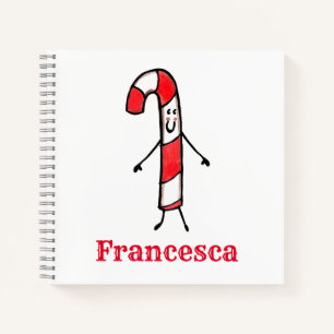 Carnet de Sucre de canne de Noël personnalisé
