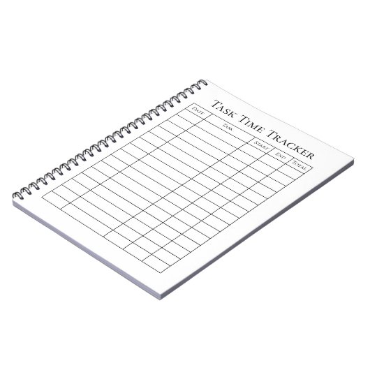 Carnet de suivi des tâches temporelles (Côté gauche)