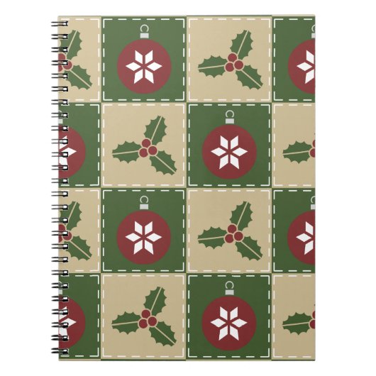 Carnet de surface de Noël (Devant)