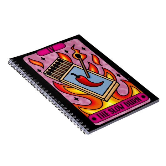 Carnet de Tarot à combustion lente (Côté Droit)