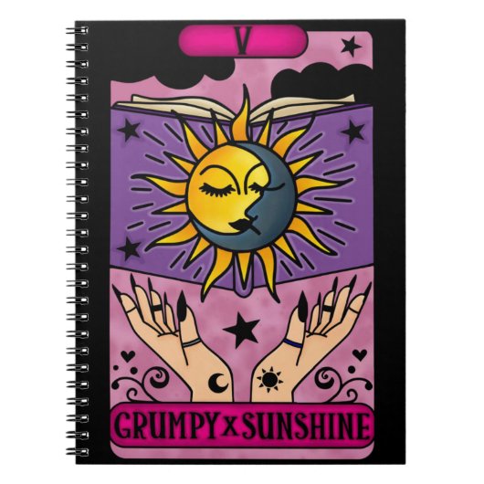 Carnet de Tarot GrumpyXSunshine (Devant)