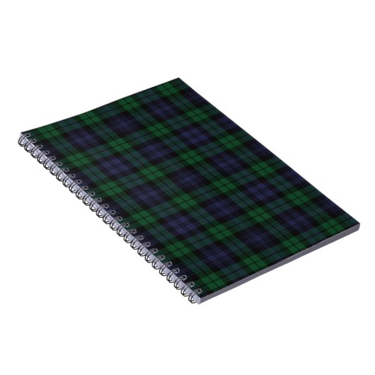 Carnet de tartan de Campbell de clan (Côté Droit)