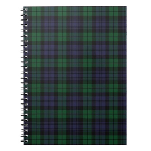 Carnet de tartan de Campbell de clan (Devant)