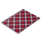 Carnet de tartan de MacDonald (Côté gauche)
