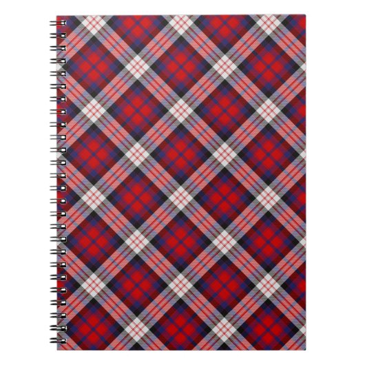 Carnet de tartan de MacDonald (Devant)