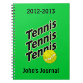 Carnet de tennis (Devant)