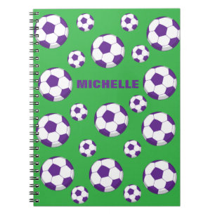 Carnet de terrain de football personnalisé