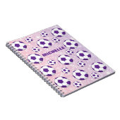 Carnet de terrain de football personnalisé (Côté Droit)