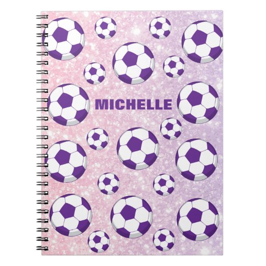 Carnet de terrain de football personnalisé (Devant)