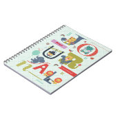 Carnet de terrain de jeu Alphabet (Côté gauche)