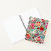 Carnet de thé à la rose rose et à la fraise (Intérieur)
