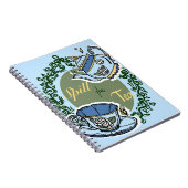 Carnet de thé bleu (Côté Droit)