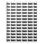 Carnet de théâtre (Devant)