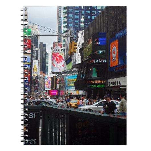 Carnet de Times Square (Devant)