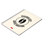 Carnet de torréfaction du café personnalisé (Côté gauche)