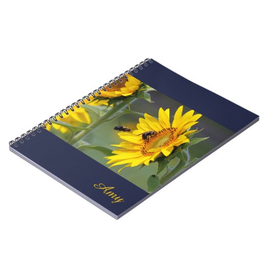 Carnet de tournesol (Côté gauche)
