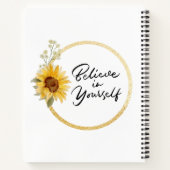 carnet de tournesol (Dos)