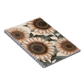 Carnet de tournesol esthétique (Côté Droit)