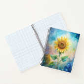 Carnet de tournesol et journaux (Intérieur)