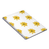 Carnet de tournesol spiral (Côté Droit)