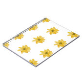 Carnet de tournesol spiral (Côté gauche)