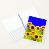 Carnet de tournesols (Intérieur)