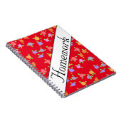 Carnet de travail à la main spirale (Côté Droit)