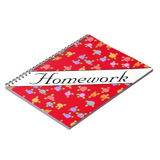 Carnet de travail à la main spirale (Côté gauche)