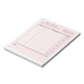 carnet de travail personnel personnalisé (Tourné)