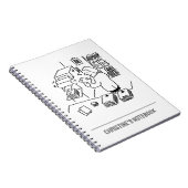 Carnet de travailleuse d'impression féminine (Côté Droit)
