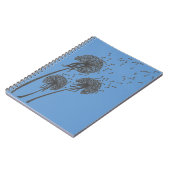 Carnet de trio de pissenlit (Côté gauche)