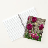 Carnet de tulipes violettes (Intérieur)