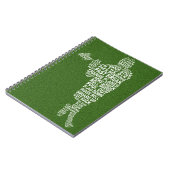 Carnet de typographie de Lacrosse Player (Côté gauche)