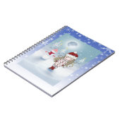 Carnet de vacances de Little Girl et Snowman (Côté gauche)