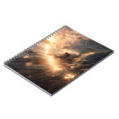 Carnet de vague de Surf Sunset d'or (Côté gauche)