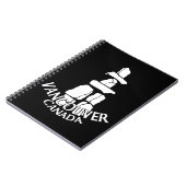 Carnet de Vancouver Landmark Souvenir Journal (Côté gauche)