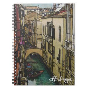 Carnet de Venise d'art de textile