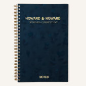 Carnet de vérification de monogramme d'affaires él (Recto)