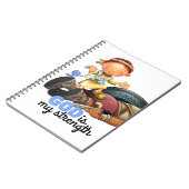 Carnet de vers de bible d'enfants de David et de (Côté gauche)