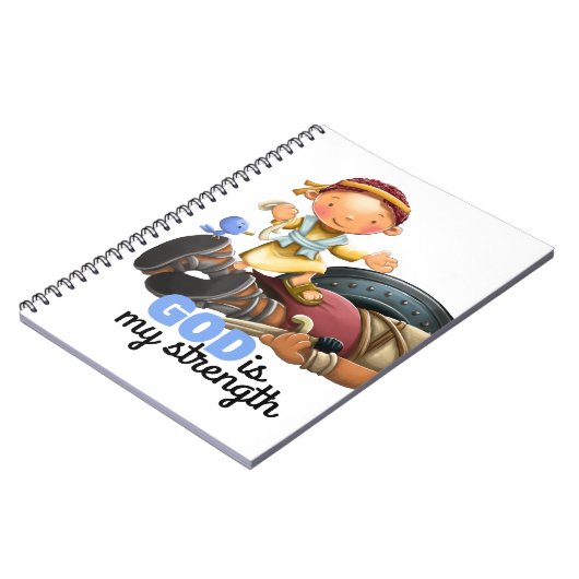 Carnet de vers de bible d'enfants de David et de (Côté gauche)