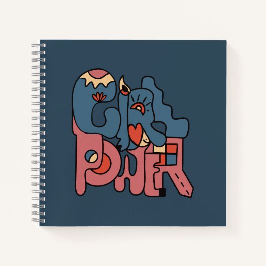Carnet de version Fille Power Dark (Devant)